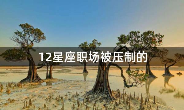 12星座职场被压制的