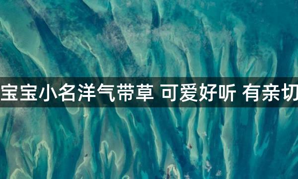 兔宝宝小名洋气带草 可爱好听 有亲切感