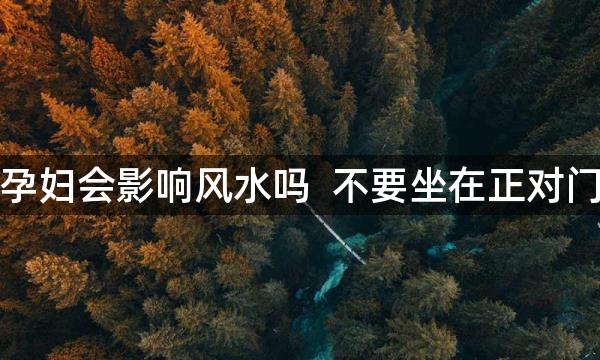 公司有孕妇会影响风水吗  不要坐在正对门的位置