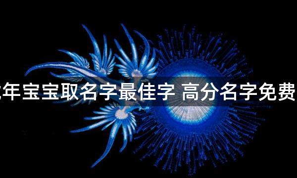 虎年宝宝取名字最佳字 高分名字免费起