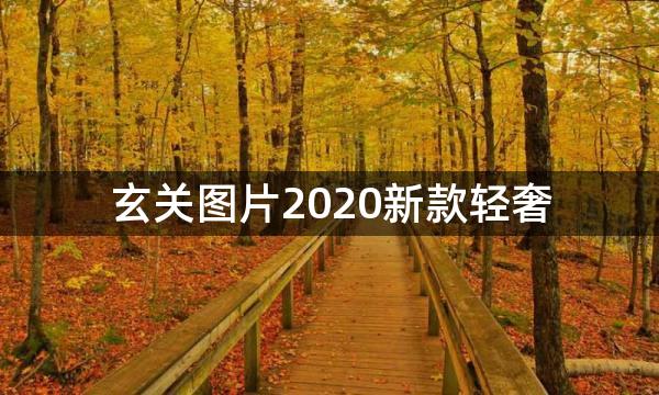 玄关图片2020新款轻奢