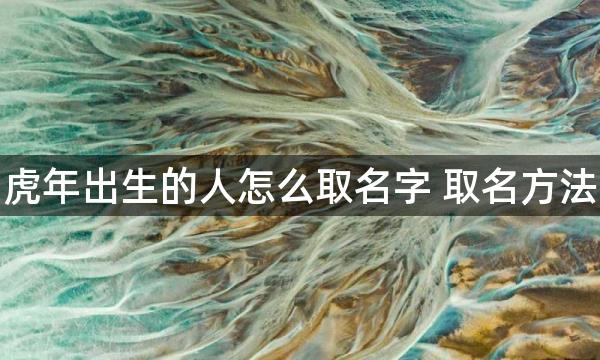 虎年出生的人怎么取名字 取名方法