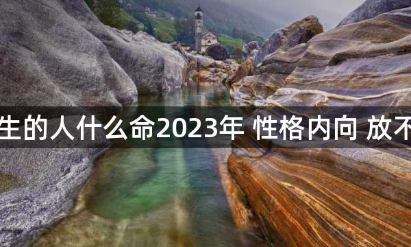 腊月出生的人什么命2023年 性格内向 放不开手脚