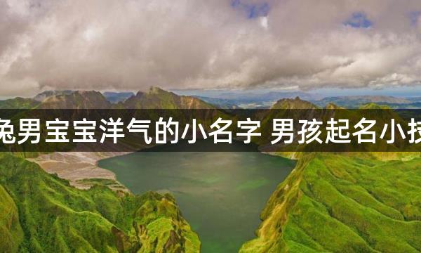 属兔男宝宝洋气的小名字 男孩起名小技巧