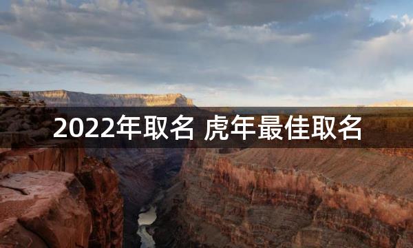 2022年取名 虎年最佳取名