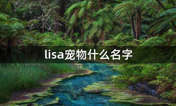 lisa宠物什么名字